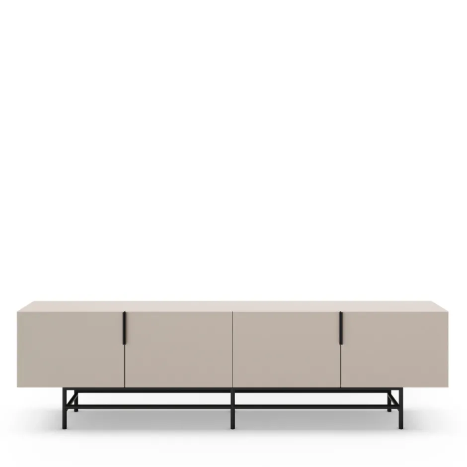 Sale No name VINTARA Meuble TV 4 portes en bois et métal L200cm