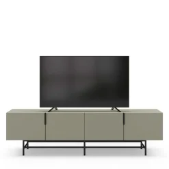 Sale No name VINTARA Meuble TV 4 portes en bois et métal L200cm