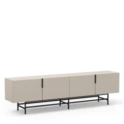 Sale No name VINTARA Meuble TV 4 portes en bois et métal L200cm