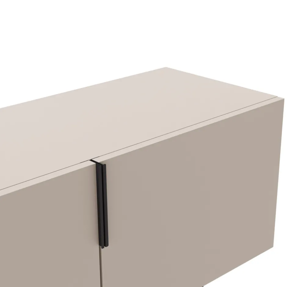 Sale No name VINTARA Meuble TV 4 portes en bois et métal L200cm