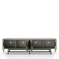 Sale No name VINTARA Meuble TV 4 portes en bois et métal L200cm