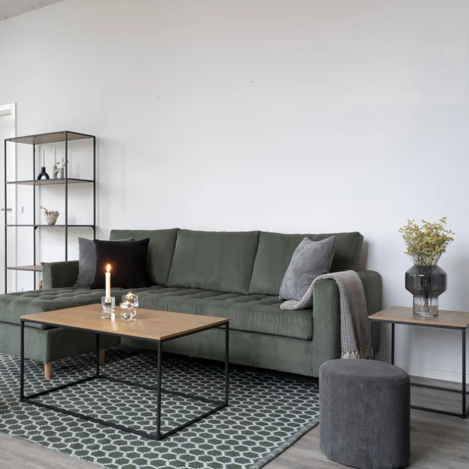 Online House Nordic VITA Table basse en métal et bois