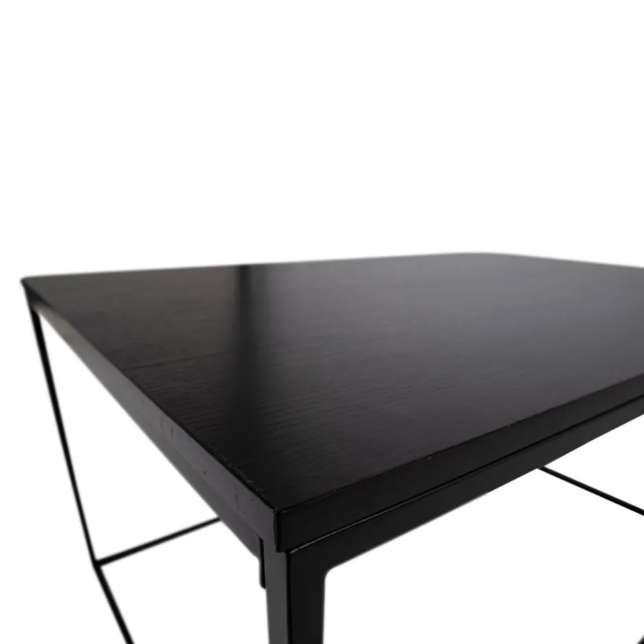 Online House Nordic VITA Table basse en métal et bois