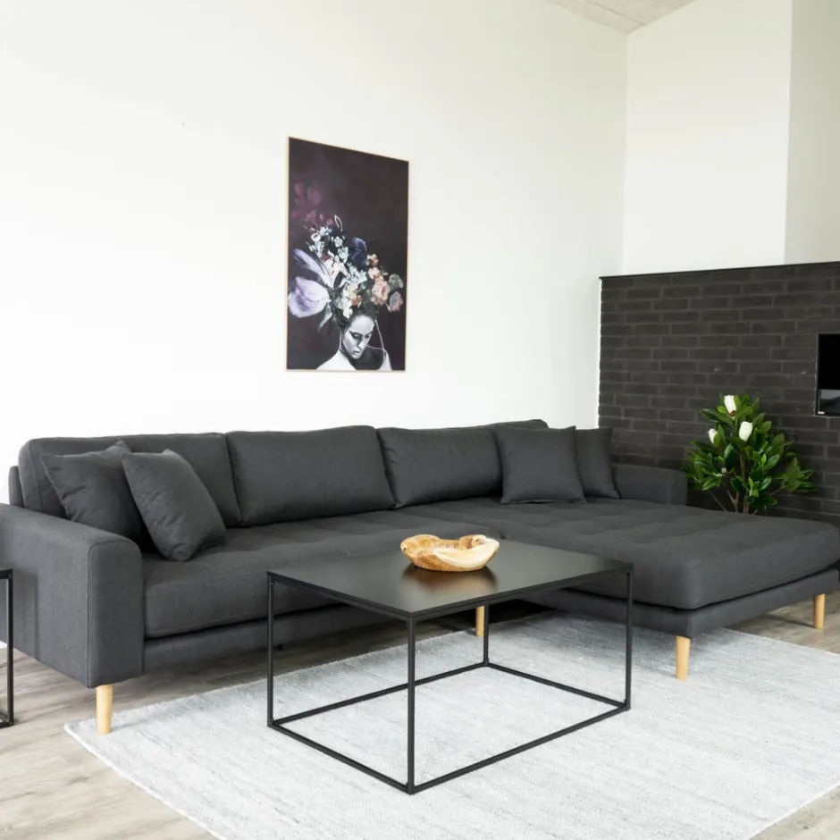 Online House Nordic VITA Table basse en métal et bois
