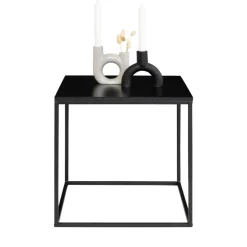 Outlet House Nordic VITA Table d'appoint en métal et bois