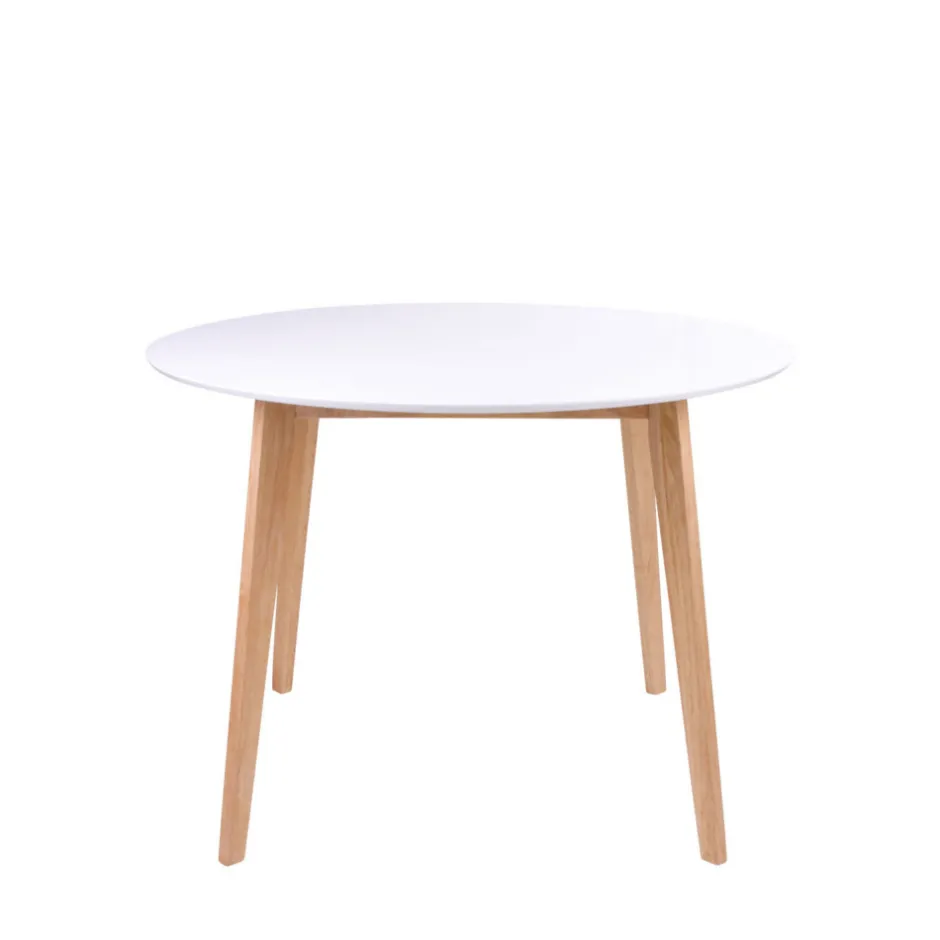 New House Nordic VOJENS Table à manger 2 personnes ronde en bois