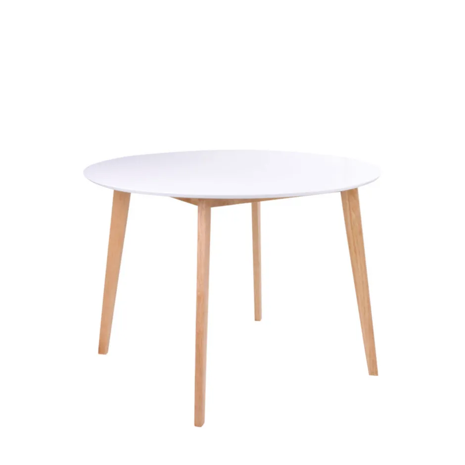 New House Nordic VOJENS Table à manger 2 personnes ronde en bois