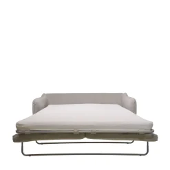 Drawer VORNAY Canapé convertible express 3 places en tissu pieds bois foncé
