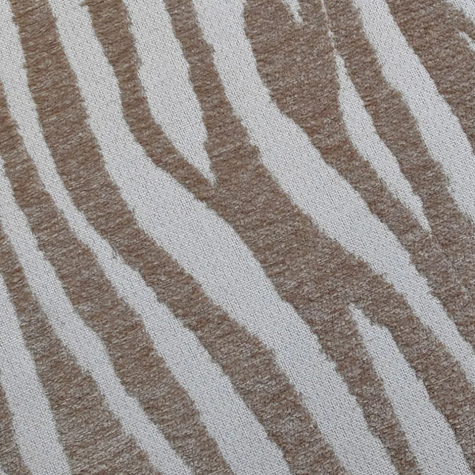 Best Drawer WILD Pouf rond en tissu imprimé animal ø40cm