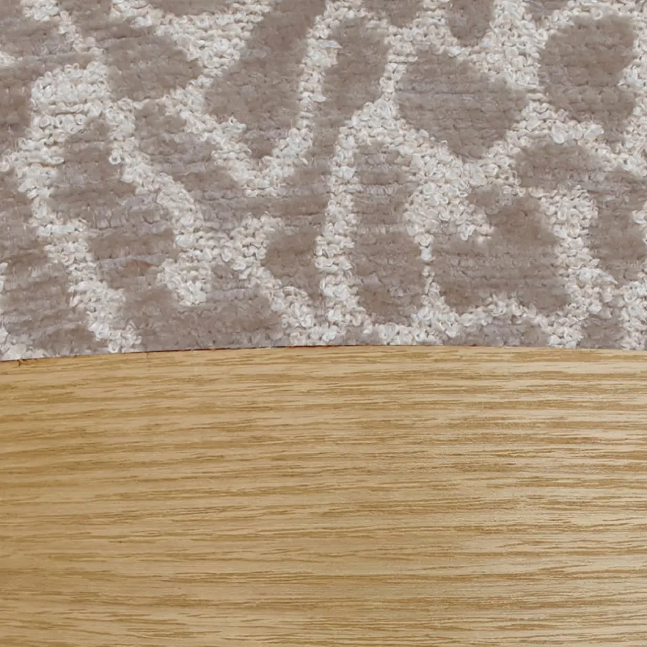 Discount Drawer WILD Pouf rond en tissu imprimé animal ø40cm