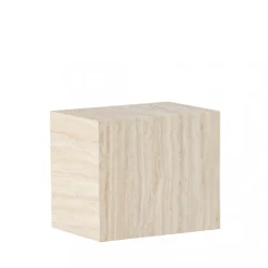 Online Venture Home YORK Table d'appoint effet travertin 35x25cm