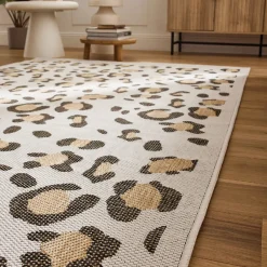 Online Drawer YUMA Tapis contemporain imprimé léopard