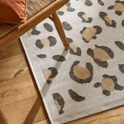Online Drawer YUMA Tapis contemporain imprimé léopard