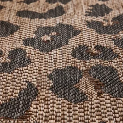 Sale Drawer YUMA Tapis contemporain imprimé léopard
