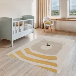 Discount Drawer ZAZU Tapis enfant à motif ours