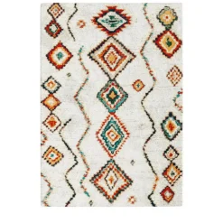 New Drawer ZAZY Tapis d'inspiration berbère à motif ethnique