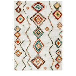 New Drawer ZAZY Tapis d'inspiration berbère à motif ethnique