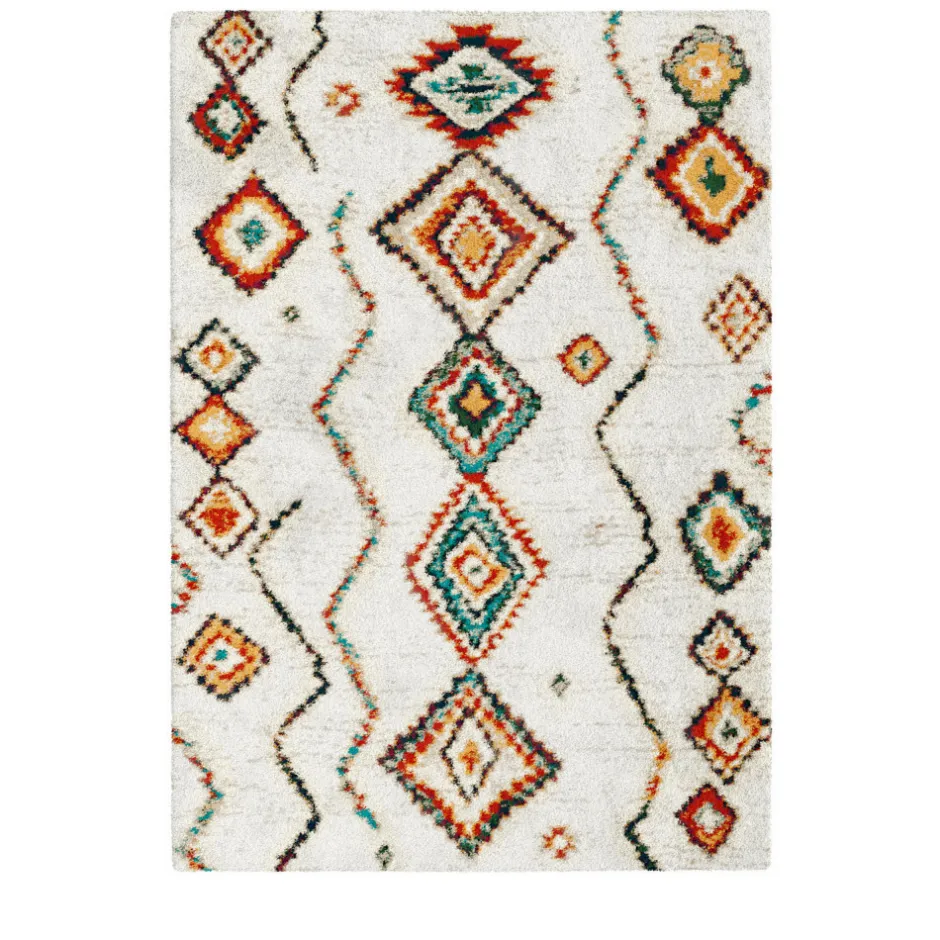 New Drawer ZAZY Tapis d'inspiration berbère à motif ethnique