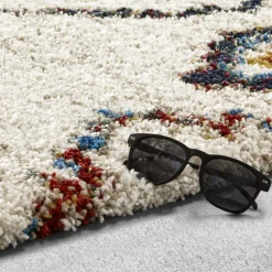 New Drawer ZAZY Tapis d'inspiration berbère à motif ethnique