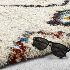 New Drawer ZAZY Tapis d'inspiration berbère à motif ethnique