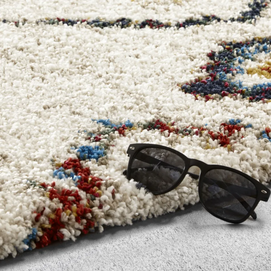 New Drawer ZAZY Tapis d'inspiration berbère à motif ethnique