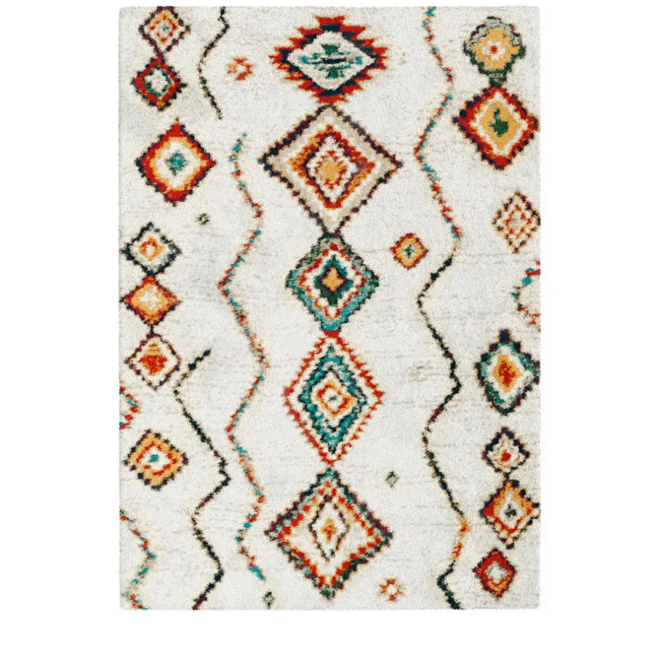 New Drawer ZAZY Tapis d'inspiration berbère à motif ethnique