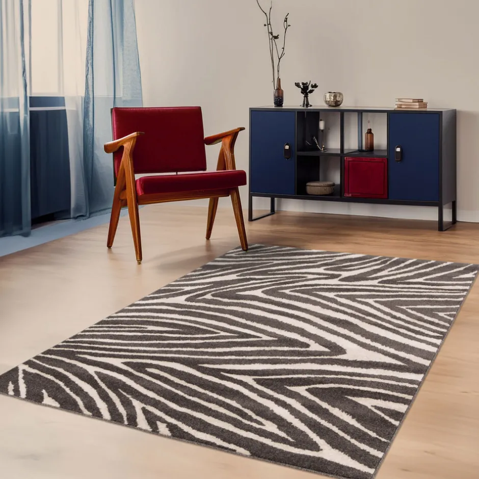 Outlet Drawer ZEBRA Tapis graphique à motif zébré