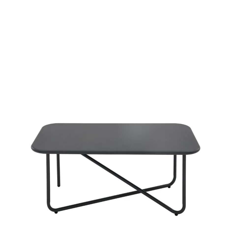 Clearance Drawer ZENO Salon de jardin 4 places en acier