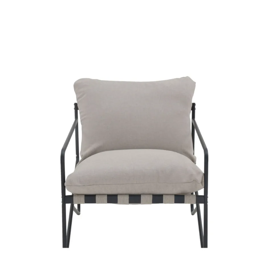 Clearance Drawer ZENO Salon de jardin 4 places en acier