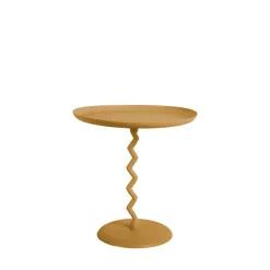 Clearance Leitmotiv ZIGZAG Table d'appoint ronde en métal ø40cm