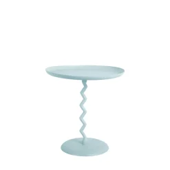 Clearance Leitmotiv ZIGZAG Table d'appoint ronde en métal ø40cm