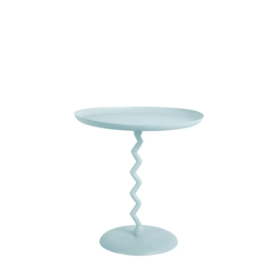 Clearance Leitmotiv ZIGZAG Table d'appoint ronde en métal ø40cm