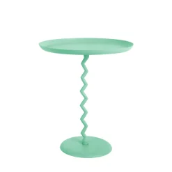 Discount Leitmotiv ZIGZAG Table d'appoint ronde en métal ø44cm