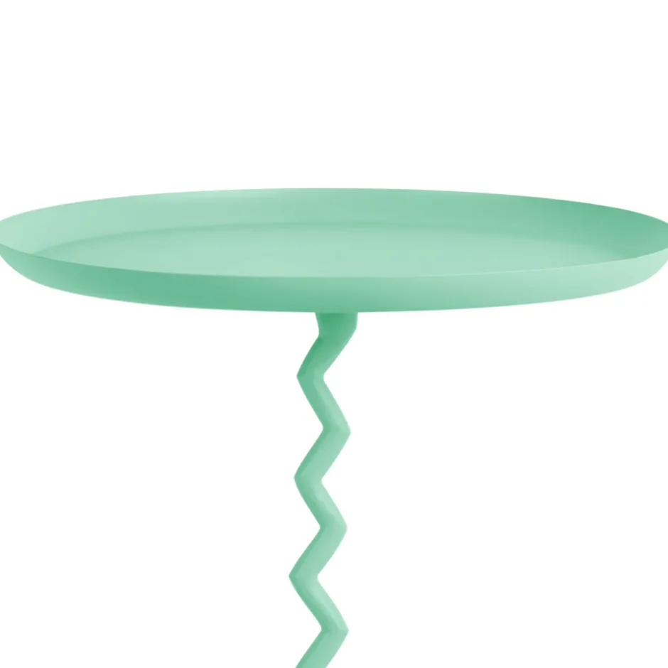 Discount Leitmotiv ZIGZAG Table d'appoint ronde en métal ø44cm