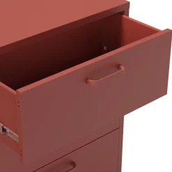 Sale No name ZIO Buffet 2 portes 3 tiroirs en métal L140cm