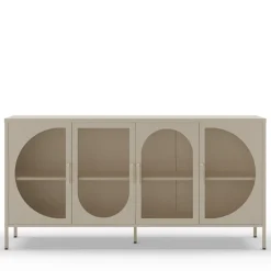 Discount No name ZIO Buffet 4 portes en métal L160cm