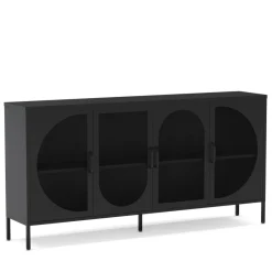Discount No name ZIO Buffet 4 portes en métal L160cm