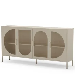 Discount No name ZIO Buffet 4 portes en métal L160cm
