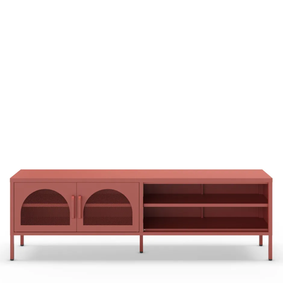 Discount No name ZIO Meuble TV 2 portes en métal L160cm