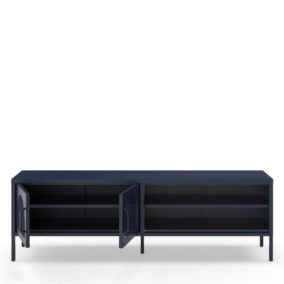 Discount No name ZIO Meuble TV 2 portes en métal L160cm