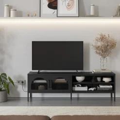 Discount No name ZIO Meuble TV 2 portes en métal L160cm