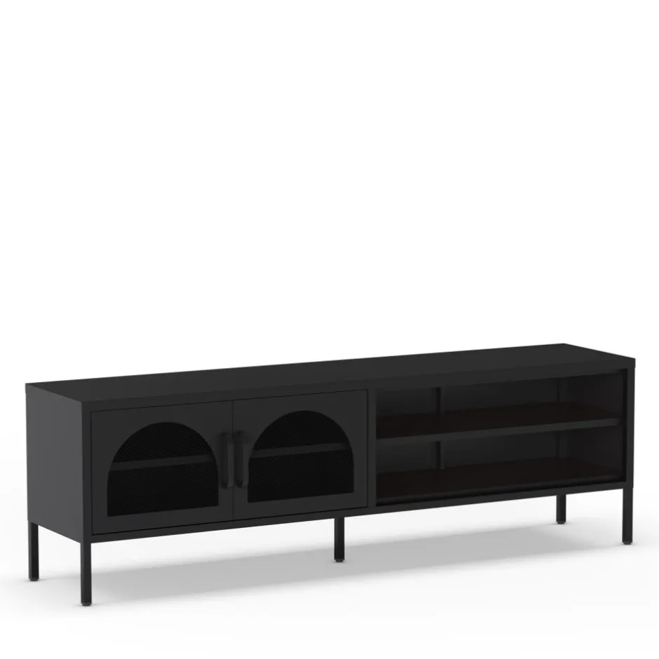 Discount No name ZIO Meuble TV 2 portes en métal L160cm
