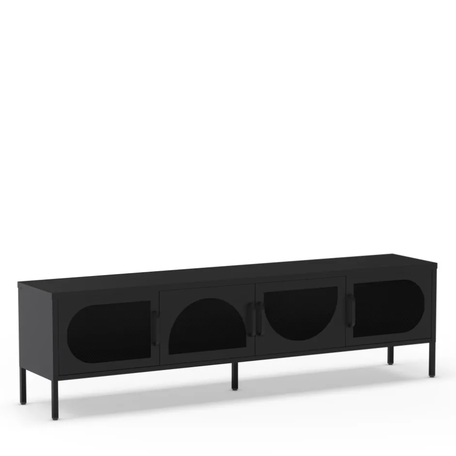 Discount No name ZIO Meuble TV 4 portes en métal L180cm