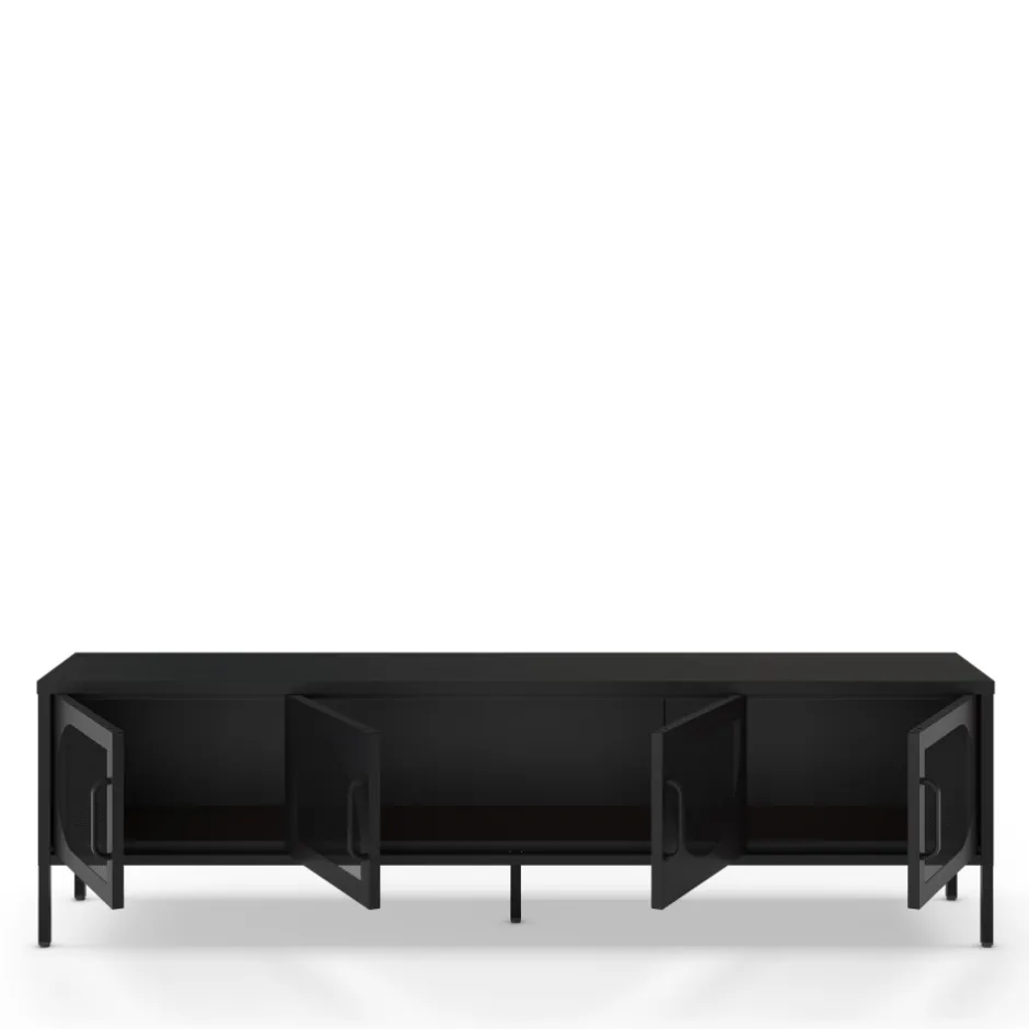 Discount No name ZIO Meuble TV 4 portes en métal L180cm