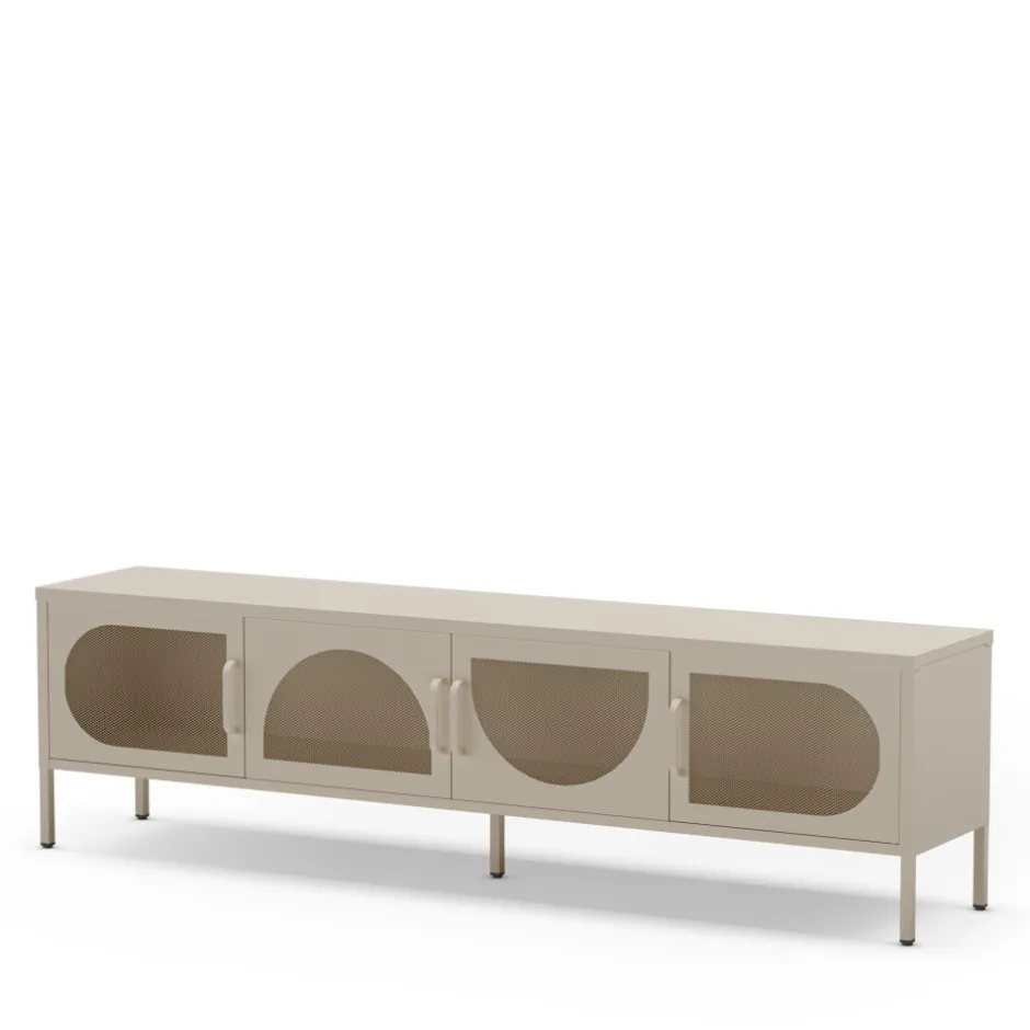 Discount No name ZIO Meuble TV 4 portes en métal L180cm