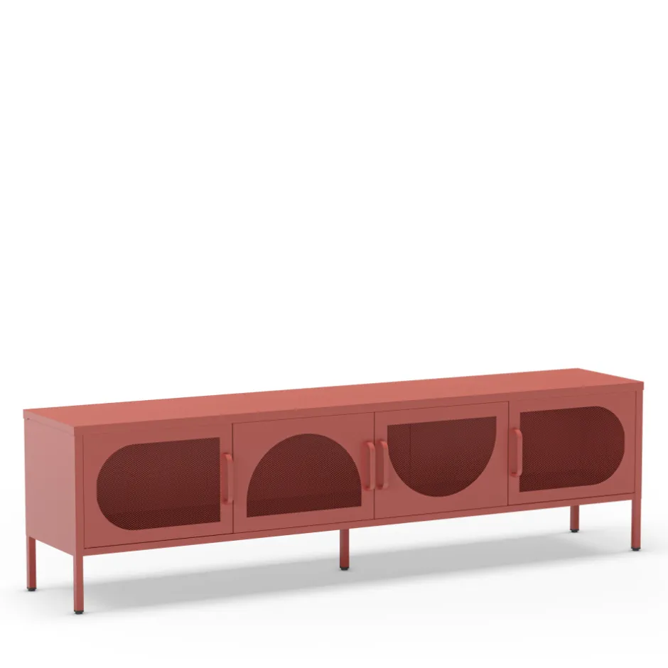 Discount No name ZIO Meuble TV 4 portes en métal L180cm
