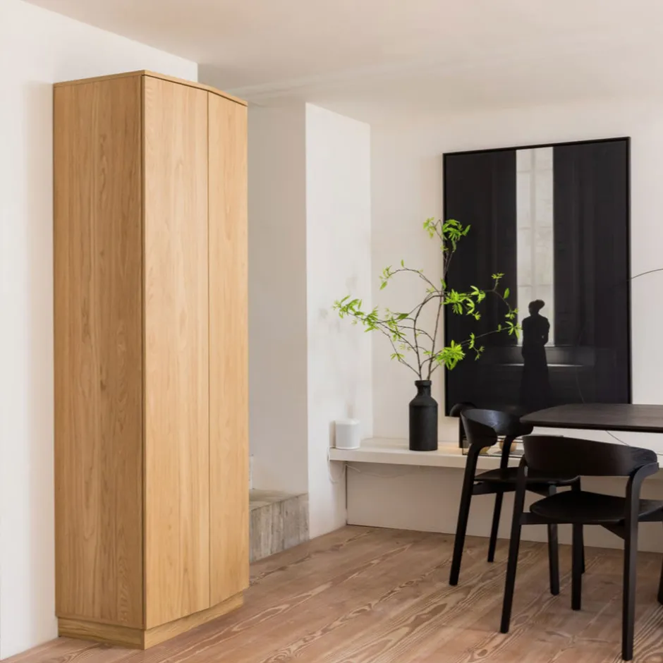 New Woood ZUMA Armoire 2 portes en bois H210cm