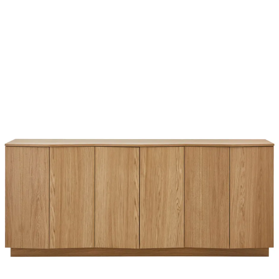 Woood ZUMA Buffet 6 portes en bois L200cm