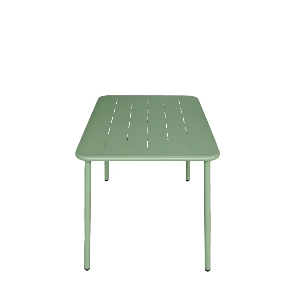 Online Drawer ZYRA Table à manger de jardin 4 personnes en métal
